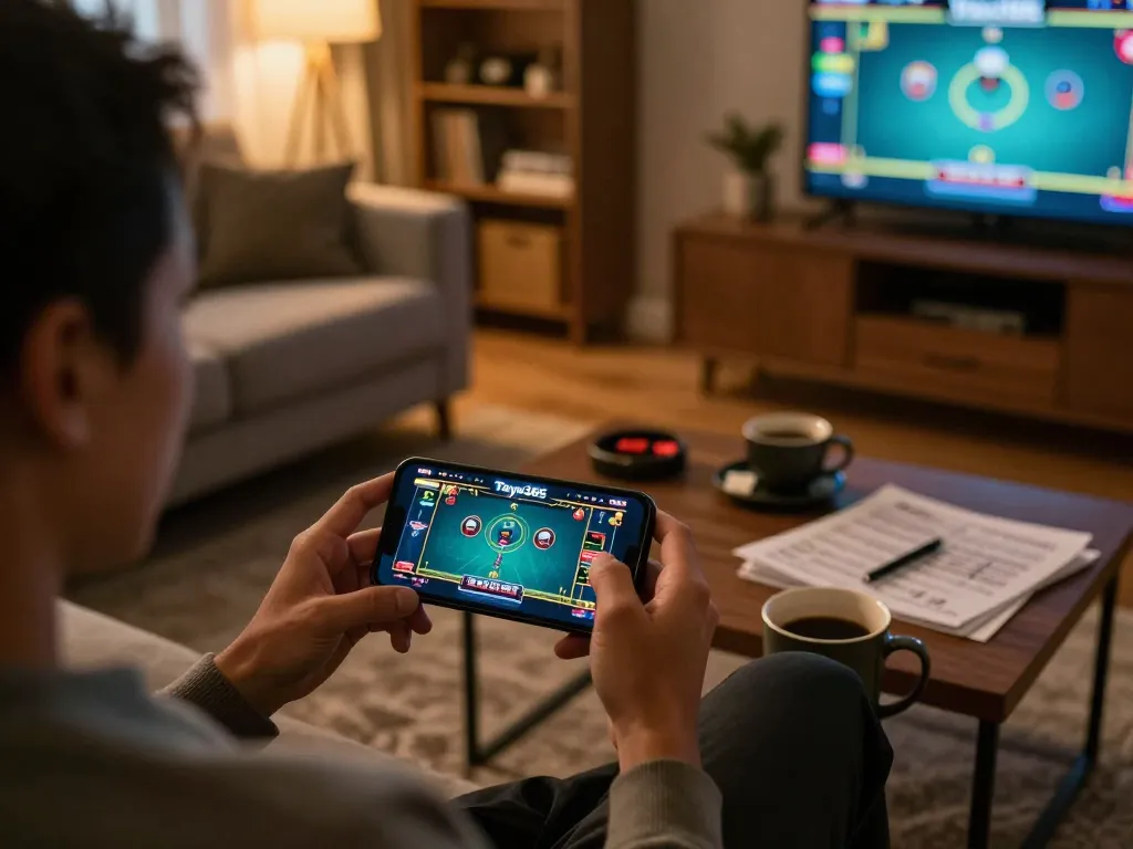 Engaging with live dealer games on Taya365 while enjoying cozy home comforts
