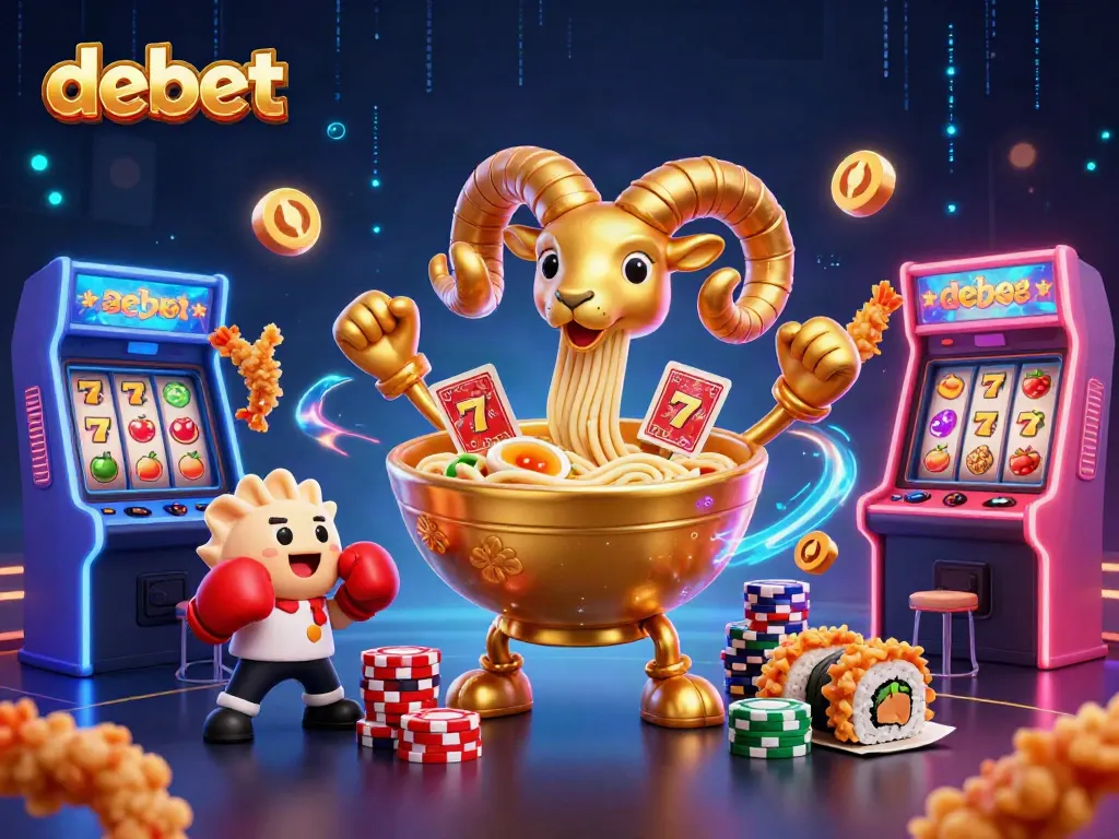 Engage with debet casino excitement through vibrant 3D characters and dynamic game elements.