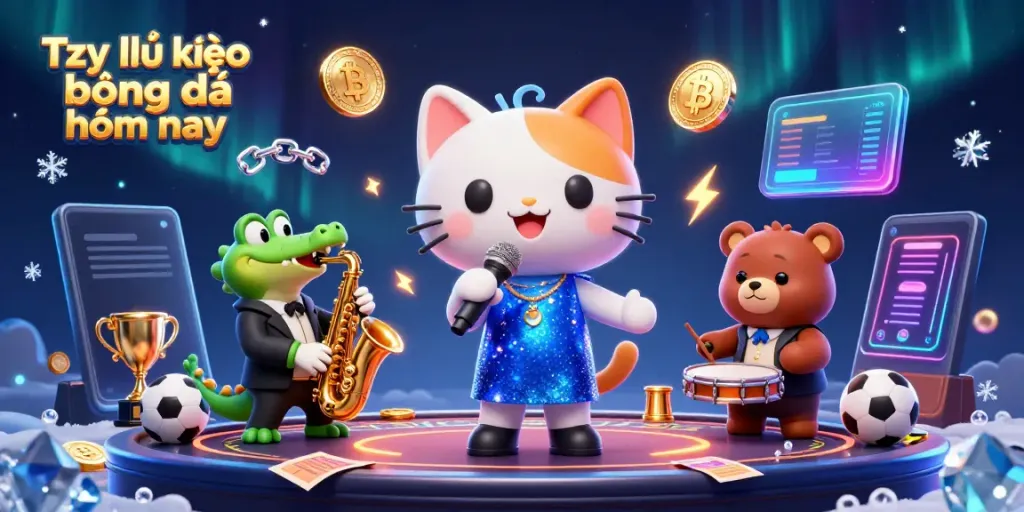 Place bets wisely with Tỷ lệ kèo bóng đá hôm nay featuring whimsical casino characters.