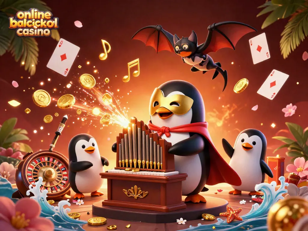 Engage with thrilling moments at an online blackjack casino featuring dynamic characters and vibrant elements.