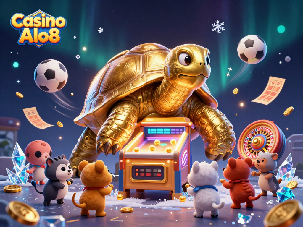 Engage with thrilling games at Casino Alo8, featuring a lively casino atmosphere with dynamic gaming elements.