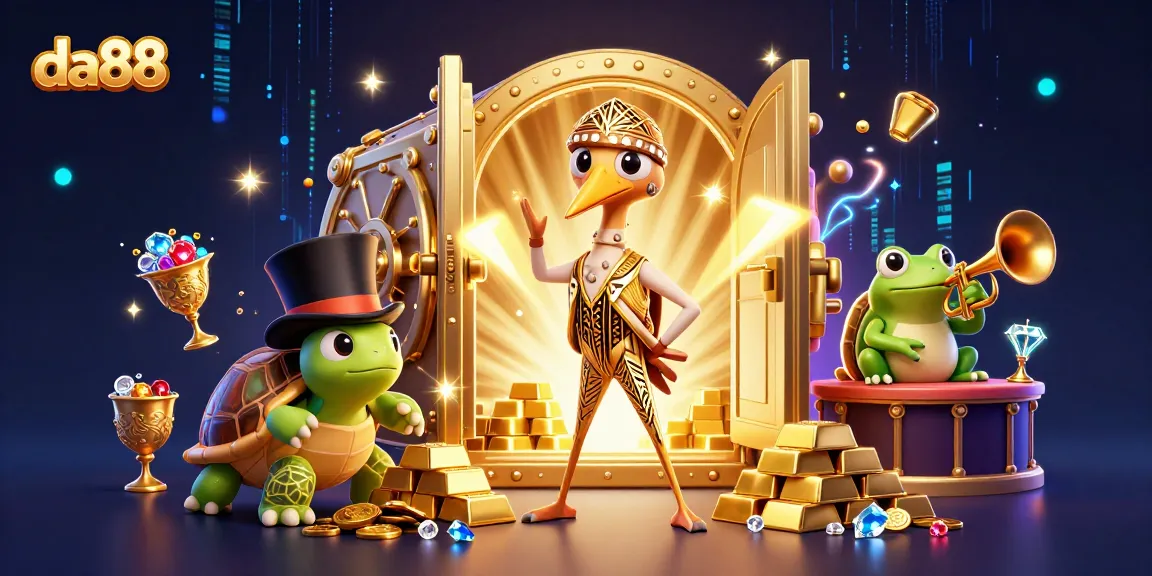 Experience winning with da88 at a dazzling speakeasy, bursting with treasure and excitement!