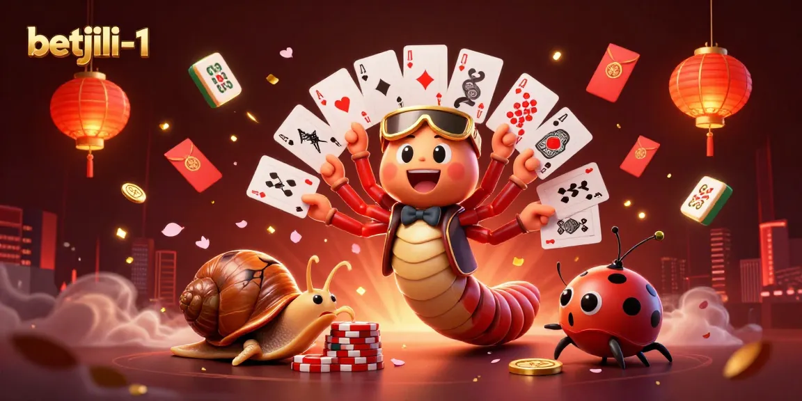 Experience the excitement of betjili-1 with colorful characters in a dynamic casino scene.