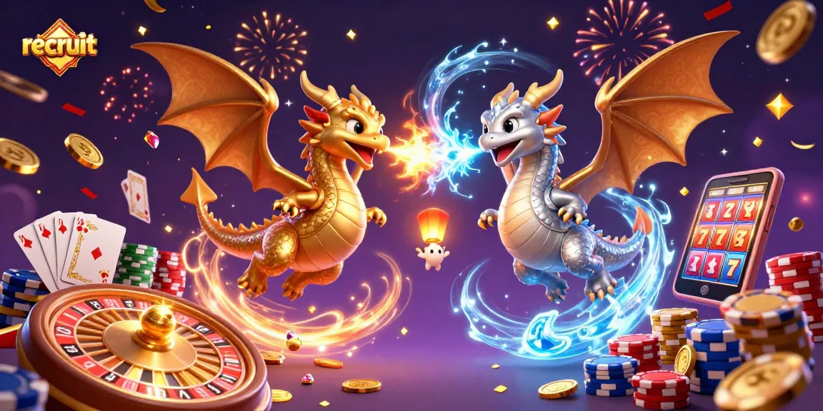Recruit and engage in thrilling slots action amidst gold coins and dynamic dragons.