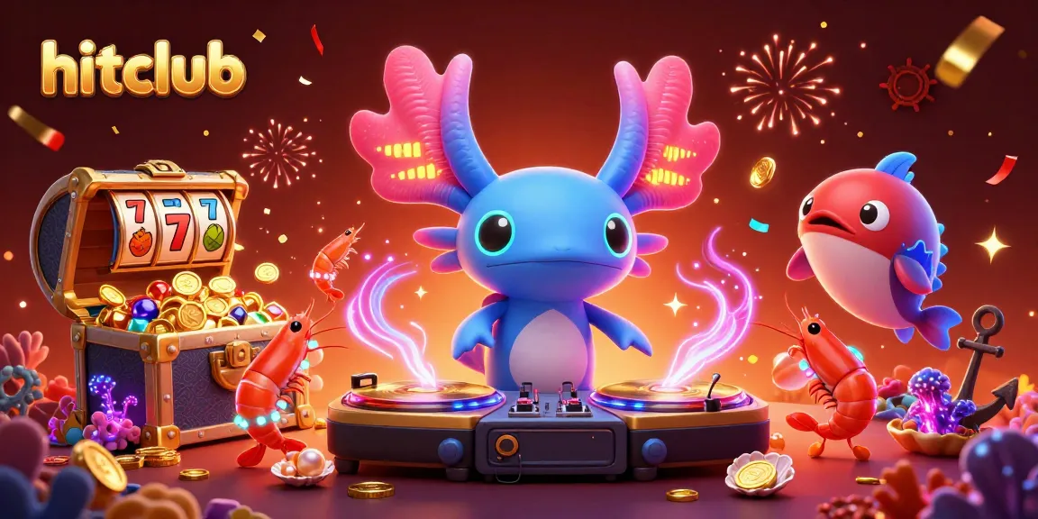 Experience thrill at hitclub with vibrant slot reels and interactive underwater party